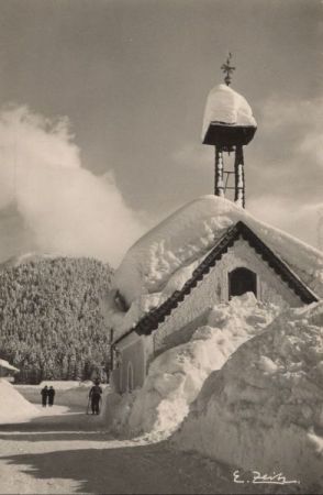 Reit im Winkl-Entfelden - Kapelle im Winter Reit im Winkl-Entfelden - Kapelle im Winter