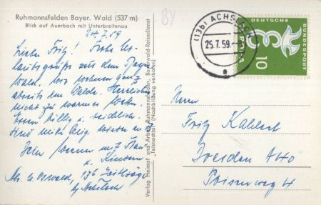 Auerbach, Niederbayern - Rühmannfelden Auerbach, Niederbayern - Rühmannfelden