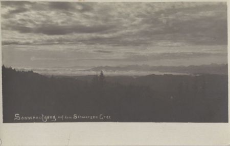 Schwarzer Grat - Sonnenaufgang Schwarzer Grat - Sonnenaufgang