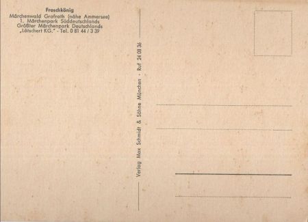 Grafrath, Amper - Märchenwald, Froschkönig Grafrath, Amper - Märchenwald, Froschkönig