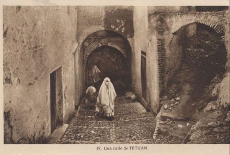 Tetouan - Tetuan - Marokko - Una calle Tetouan - Tetuan - Marokko - Una calle