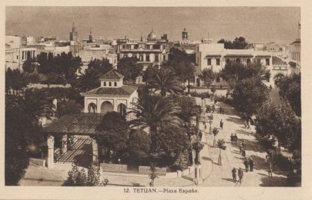 Tetouan - Tetuan - Marokko - Plaza Espana Tetouan - Tetuan - Marokko - Plaza Espana