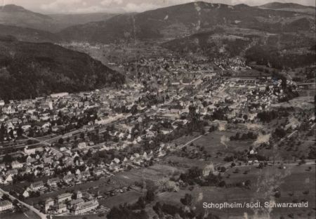 Schopfheim - aus der Luft Schopfheim - aus der Luft