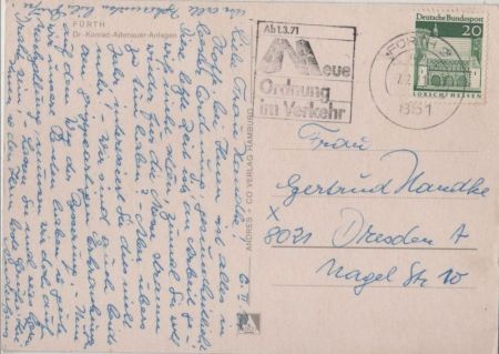 Fürth - Dr.-Konrad-Adenauer-Anlagen Fürth - Dr.-Konrad-Adenauer-Anlagen