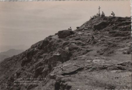 Österreich - Goldeck - Gipfelkreuz - ca. 1960 Österreich - Goldeck - Gipfelkreuz - ca. 1960