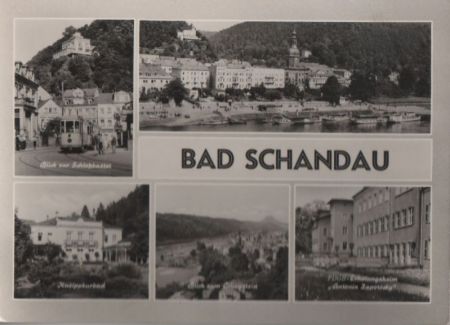 Bad Schandau - u.a. Ansicht - 1967 Bad Schandau - u.a. Ansicht - 1967
