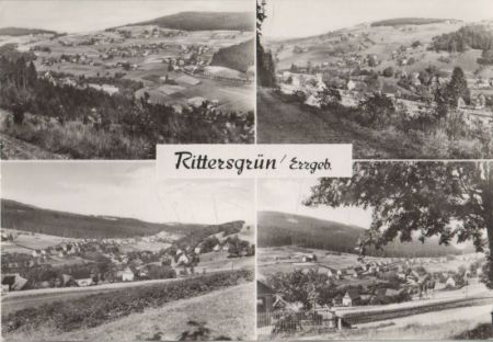 Rittersgrün - 4 Teilbilder - 1979 Rittersgrün - 4 Teilbilder - 1979