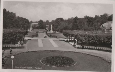 Bad Oeynhausen - Kurpark - 1946 Bad Oeynhausen - Kurpark - 1946