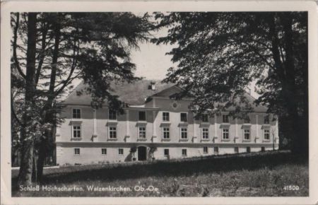 Österreich - Waizenkirchen - Schloß Hochscharfen - 1961 Österreich - Waizenkirchen - Schloß Hochscharfen - 1961