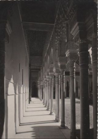 Spanien - Granada - Alhambra, Galeria Patio de los Leones - ca. 1965 Spanien - Granada - Alhambra, Galeria Patio de los Leones - ca. 1965
