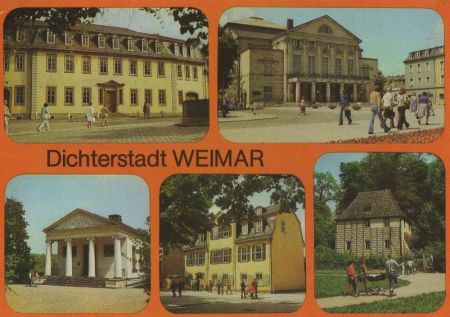 Weimar - u.a. Schillerhaus - 1988 Weimar - u.a. Schillerhaus - 1988