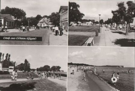 Göhren - 4 Teilbilder - 1979 Göhren - 4 Teilbilder - 1979