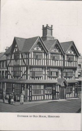 Großbritannien - Hereford - Exterior of old House - ca. 1960 Großbritannien - Hereford - Exterior of old House - ca. 1960