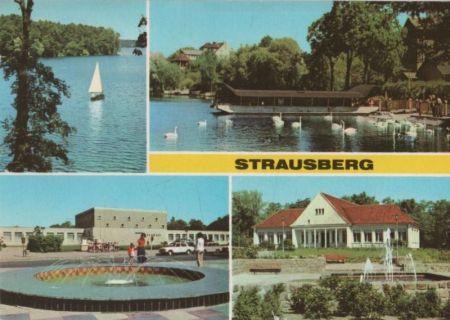 Strausberg - u.a. Park der Solidarität - 1982 Strausberg - u.a. Park der Solidarität - 1982