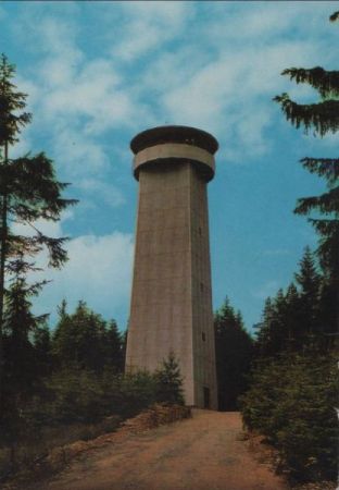 Ludwigsstadt-Lauenstein - Aussichtsturm - ca. 1975 Ludwigsstadt-Lauenstein - Aussichtsturm - ca. 1975