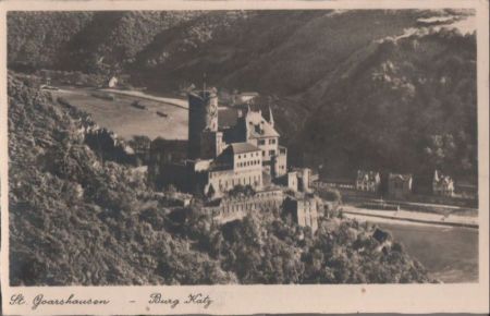 Burg Katz, St. Goarshausen - 1939 Burg Katz, St. Goarshausen - 1939