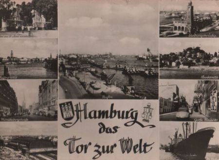 Hamburg - u.a. Mönckebergstraße - ca. 1960 Hamburg - u.a. Mönckebergstraße - ca. 1960