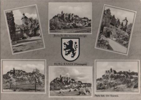 Ranis - Burg - ca. 1965 Ranis - Burg - ca. 1965