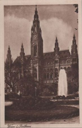 Österreich - Wien - Rathaus - ca. 1950 Österreich - Wien - Rathaus - ca. 1950
