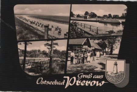 Prerow - mit 4 Bildern - 1963 Prerow - mit 4 Bildern - 1963