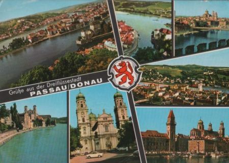 Passau - 7 Teilbilder - 1983 Passau - 7 Teilbilder - 1983