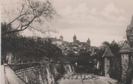 Nürnberg - Blick zur Burg - ca. 1955 Nürnberg - Blick zur Burg - ca. 1955