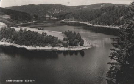 Bad Lobenstein-Saaldorf - Saaletalsperre - 1968 Bad Lobenstein-Saaldorf - Saaletalsperre - 1968