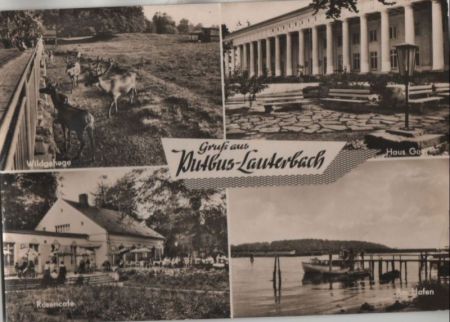 Putbus - Lauterbach, u.a. Hafen - 1965 Putbus - Lauterbach, u.a. Hafen - 1965