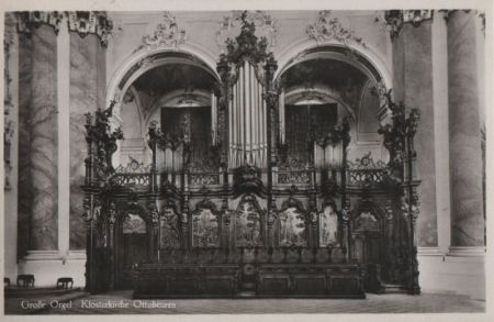 Ottobeuren - Klosterkirche, Große Orgel - 1932 Ottobeuren - Klosterkirche, Große Orgel - 1932