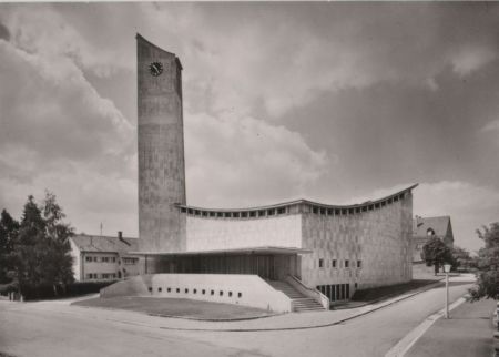 Schwenningen - Johanneskirche - ca. 1965 Schwenningen - Johanneskirche - ca. 1965