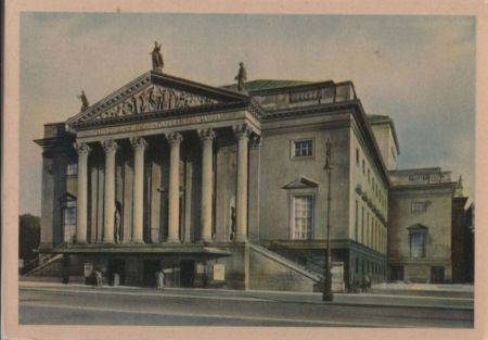 Berlin-Mitte, Deutsche Staatsoper - ca. 1955 Berlin-Mitte, Deutsche Staatsoper - ca. 1955