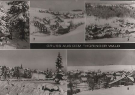 Thüringer Wald - u.a. Schnett - ca. 1985 Thüringer Wald - u.a. Schnett - ca. 1985