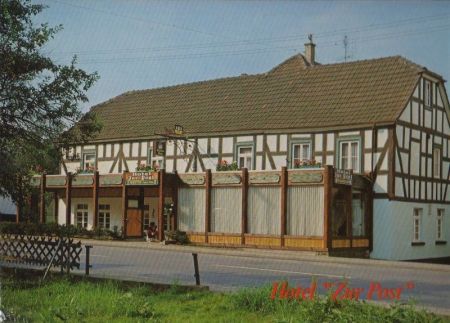 Roßbach - Hotel Zur Post - ca. 1980 Roßbach - Hotel Zur Post - ca. 1980