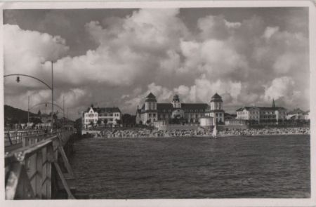 Binz - Blick von der Seebrücke Binz - Blick von der Seebrücke