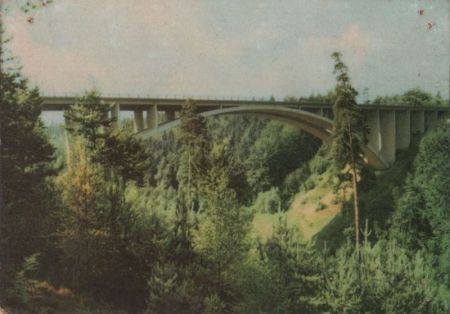 Hermsdorf - Teufeltalsbrücke - 1963 Hermsdorf - Teufeltalsbrücke - 1963