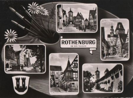 Rothenburg - u.a. Röderbogen - 1962 Rothenburg - u.a. Röderbogen - 1962