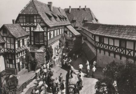 Eisenach - Vogtei mit Nürnberger Erker - 1981 Eisenach - Vogtei mit Nürnberger Erker - 1981
