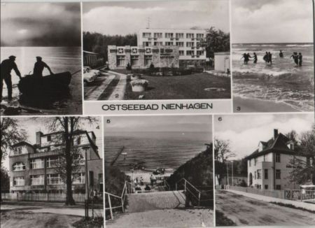 Nienhagen - u.a. Fischer am Strand - 1982 Nienhagen - u.a. Fischer am Strand - 1982