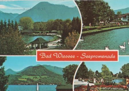 Bad Wiessee - Seepromenade - ca. 1975 Bad Wiessee - Seepromenade - ca. 1975