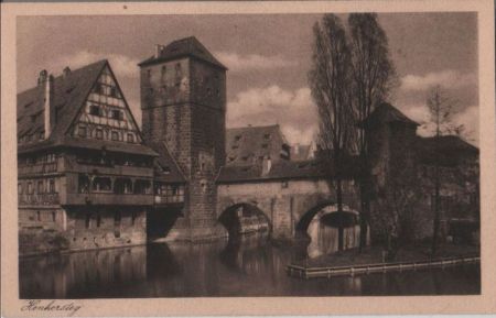 Nürnberg - Henkersteg - ca. 1935 Nürnberg - Henkersteg - ca. 1935