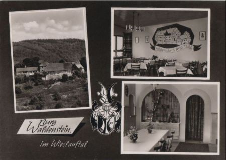 Wieslauftal - Burghof Waldenstein - 1965 Wieslauftal - Burghof Waldenstein - 1965