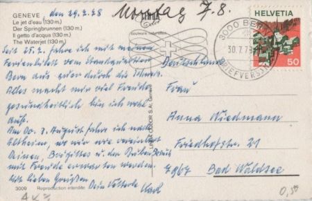 Genf / Genève - Schweiz - Le Jet Genf / Genève - Schweiz - Le Jet