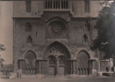 Halberstadt - Dom, Westfassade - 1965 Halberstadt - Dom, Westfassade - 1965