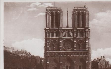 Frankreich - Paris - Notre-Dame - ca. 1955 Frankreich - Paris - Notre-Dame - ca. 1955
