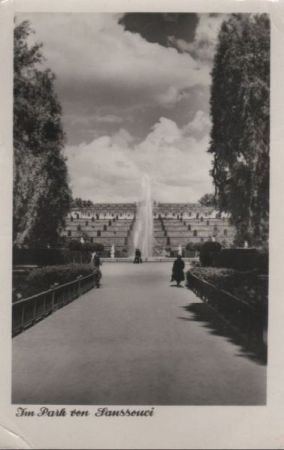 Potsdam - Sanssouci, Im Park - 1957 Potsdam - Sanssouci, Im Park - 1957