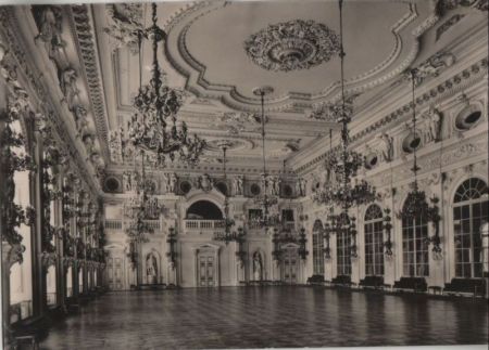 Tschechien - Prag - Praha - Burg, Spanischer Saal - 1961 Tschechien - Prag - Praha - Burg, Spanischer Saal - 1961