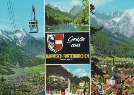 Garmisch-Partenkirchen - u.a. Wankbahn - ca. 1985 Garmisch-Partenkirchen - u.a. Wankbahn - ca. 1985