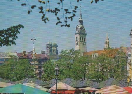 München - Viktualienmarkt - ca. 1985 München - Viktualienmarkt - ca. 1985