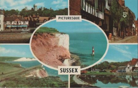 Großbritannien - Sussex - mit 5 Bildern - 1971 Großbritannien - Sussex - mit 5 Bildern - 1971