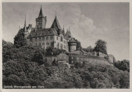 Wernigerode - Schloß - ca. 1955 Wernigerode - Schloß - ca. 1955